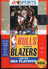 Bulls Vs Blazers and the NBA Playoffs | (Pre-Owned: Loose) (Sega Genesis)