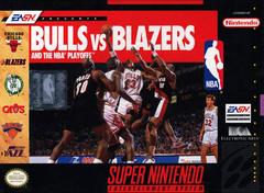 Bulls Vs Blazers and the NBA Playoffs | (Pre-Owned: Loose) (Super Nintendo)