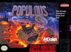 Populous | (Pre-Owned: Complete) (Super Nintendo)