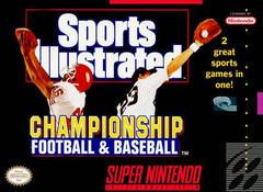 Sports Illustrated Championship Football & Baseball | (Pre-Owned: Loose) (Super Nintendo)