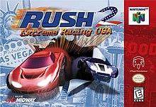 Rush 2 Extreme racing USA | (Pre-Owned: Loose) (Nintendo 64)