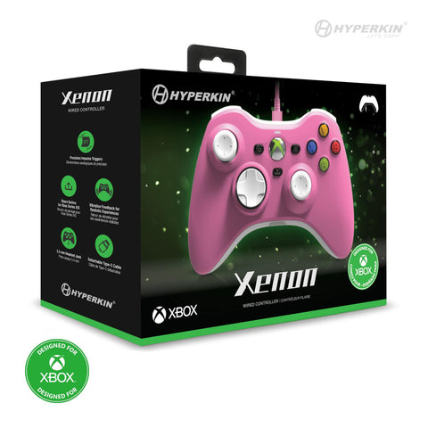 Xenon wired controller (pink)
