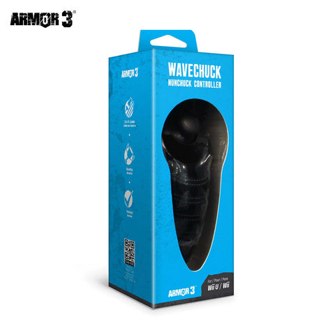 wavechuck nunchuck controller (black)